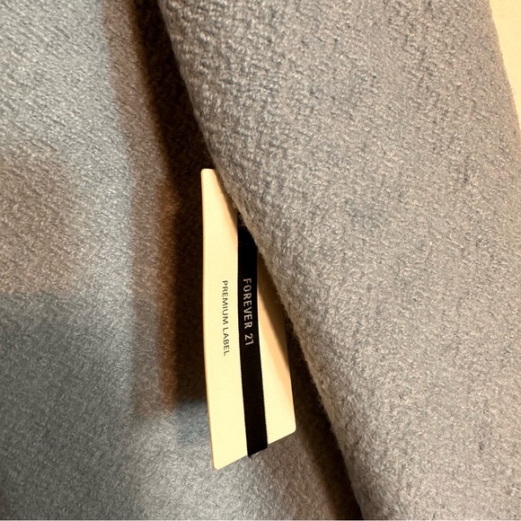 Forever 21 Powder Blue Coat - Picture 7 of 9